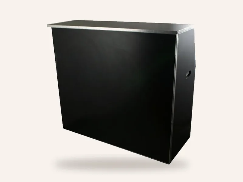 Black folding bar rental