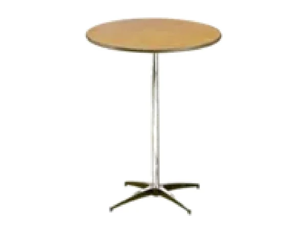 30" high top table rental