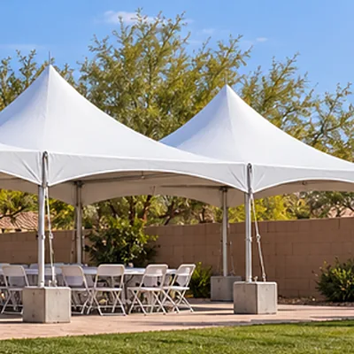 20 by 40 tent rental