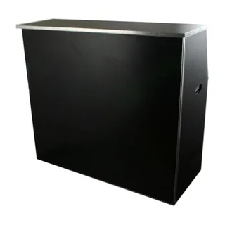 Black folding bar