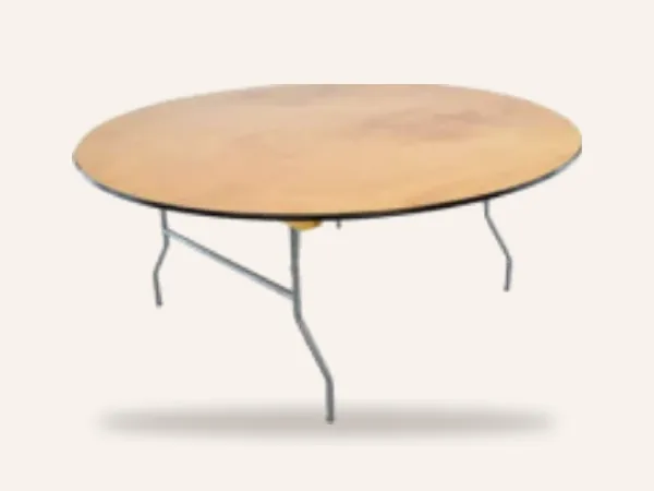 Thank Q rental 60-inch round folding table